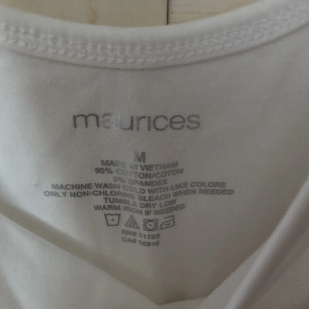 Maurices White Tank Top - Picture 4 of 5